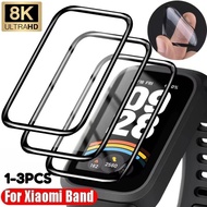 1-3Pcs Full Cover Soft Hydrogel Film For Xiaomi Smart Band 10 Pro Anti Scratch Black Edge Soft Glass