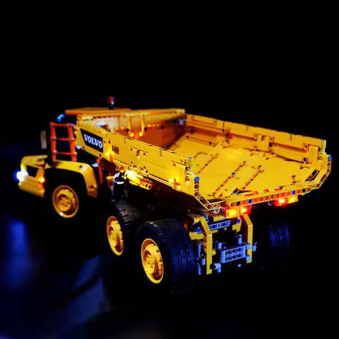 LED Light Kit for LEGO 42114 6x6 Articulated Hauler Truck Lamp Toys Gift (Not Include Building Block
