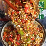 Hot Sale Hunan Double Pepper Garlic Chili Sauce280g Chopped Chili for Rice, Noodles, and Side Dishes