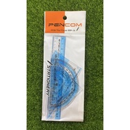 ️ Tiantian Purchase Shangyu Stationery RL-260 Drawing Ruler Set 4 Pcs/Protractor/Ruler/Triangle Boar