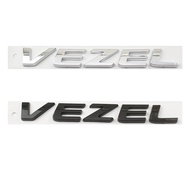 【Honda】1 X ABS VEZEL Letter Auto Car Emblem Badge Sticker Decal Replacement For Honda VEZEL