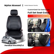 Perodua Viva 850 / Viva 1.0 Viva Car Seat Cover PVC Leather Sear Cover VIVA 850 Seat Cover Viva Seat