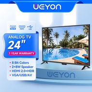 WEYON ทีวี 32 นิ้ว LED tv 20/21/24 นิ้วทีวี 32 นิ้ว ทีวีดิจิตอลอนาล็อก ทีวีจอแบน โทรทัศน์ถูกๆ  tv television  ราคาพิเศษ รับประกัน 1 ปี