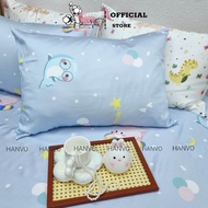 Vỏ gối nằm gối ôm 35x50 25x70 trẻ em Lụa Tencel Hân Võ không kèm ruột mịn mát an toàn cho da bé