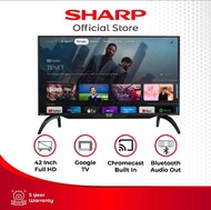 Promo Terbatas Tv Android Google Tv 42 Inch Digital Tv Sharp 42Eg1I