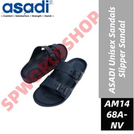ASADI Unisex Sandals Slipper Sandal / AM 1468A-NV (MJA-1468) / SLIPPER / KASUT / ASADI / SHOE