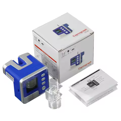 Etco2 Monitor Contec CA10M Portable End-Expiratory Capnograph Monitor Patient’s Respiratory Adapter 