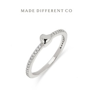 [Made Different Co] Silver Aimee Love Ring