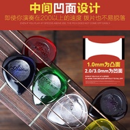 Pick gitar Alice berbentuk titisan air besar dan kecil, tahan lasak untuk gitar akustik folk, gitar 