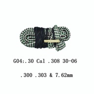 Tactical Cleaning Kit Hunting G01 To G04 Cleaner Barrel Caliber Rope 12ga 20ga .22 .223 .308 7.62x39