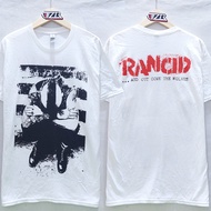 T Shirt Band Official RANCID - AOCTW BOXED WHITE