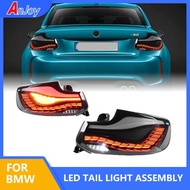 Car Styling for BMW M2C F22 F23 F87 218 220i 2014-2022 LED Dynamic Signal Tail Lamp DRL Brake Revers