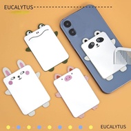 EUTUS Phone Back Sticker, Mini Acrylic Make-up Mirror,  Panda Rabbit Animal Cosmetic Mirror