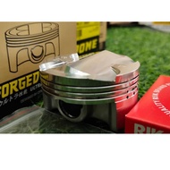 TOBAKI RS150 DOME FORGED PISTON SET 0 RACING 57.3MM RS150R RS-150 RS 150 HIGH COMPRESSION TOBAKI
