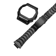LANGLEY Watch Band Stainless Steel Watch Band for Casio Watch Case 5610 series/ GLX-5600/ G-5600-E/GLS-5600 Watch Strap for G-shock Accessories Band Men Watches Accessories bracelet