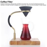 snowth Aumotop Alumina Ore Cone Shape Coffee Strainer for Purifying Taste  Suitable Lovers Durable F