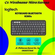 Logitech Pebble Keys2 K380s Multi-Depart Bluetooth Wireless Keyboard