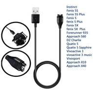 SALEร้านไทย ส่งไว USB Charger Data Charging Cable for Garmin 245 fr245 fenix 5 5S 5X plus Instinct F