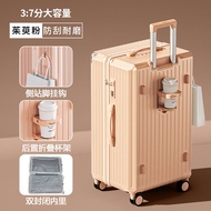 New 2025 Large Capacity Womens Luggage 28 Inch Zipper Style Travel Suitcase High Aesthetic Password