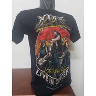 XPDC xpdc live in concert 2022_original official merchandise_tag gildan T-shirt/Rock Band t shirt