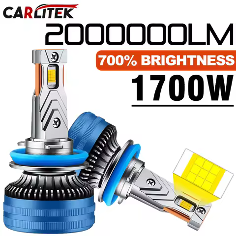 K5C H3 HB3 HB4 9005 9006 H1 H7 H4 H11 1700W Canbus H8 H9 9012 Bulb Led Lamp CSP 8054 High Power Car 