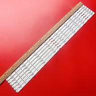 6pcs/set 615MM LED strip 8Lamp 65HR330M08A1 4C-LB6508-HR01J For toshiba tv D65A620U 65p65us 65L2 65V