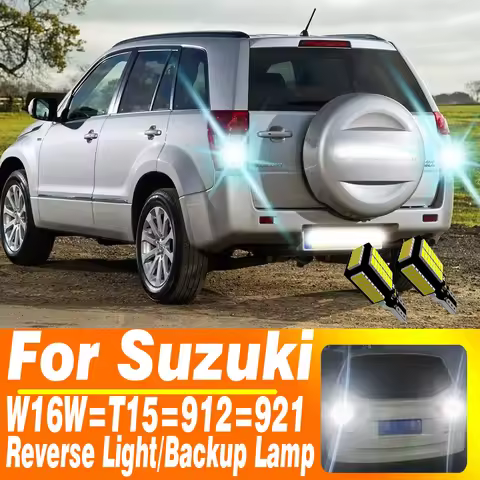 2pcs W16W T15 921 912 LED Backup Light Bulb Reverse Lamp Diode Canbus For Suzuki Grand Vitara 1998-2