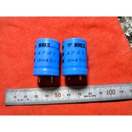 Vishay BC capacitor 47uF 400v 10% disassemble