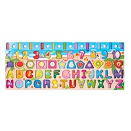 Wooden Learning Kids Montessori 6In1 Toys Early D