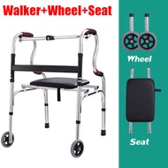 ♿Buy 1 get 3♿Walker for elderly/adult With Chair and wheels Adult Walker With Wheels foldable 304 st