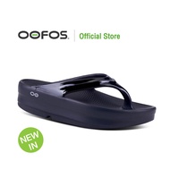 OOFOS Recovery Footwear รุ่น Oomega Black (ส้นหนาสีดำ) -Unisex