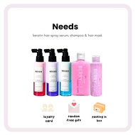 NEEDS - Keratin Hair Spray Serum for rambut kering kusut rambut bercabang rambut berbau rambut rosak