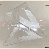 Deli Triangle Rulers Triangle Rulers/ Triangle Ruler/ Transparent Ruler/ Ruler/