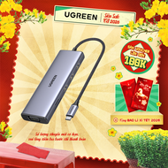 Hub chuyển đổi Type C UGREEN 9 in 1| HDMI 4K UHD| USB 3.0 | Bảo Hành 18 Tháng | 15600 90119 40873