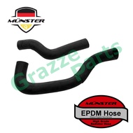 Münster Radiator Coolant Hose Pipe Top Upper Bottom Lower for Toyota Estima 2.4 ACR30