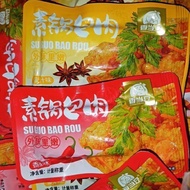 2026新款素锅包肉素肉撕素蜜汁辣味豆制品蛋白质休闲零食小包装Vegetarian Guo Bao Rou, shredded vegetarian meat, sweet and spicy mar