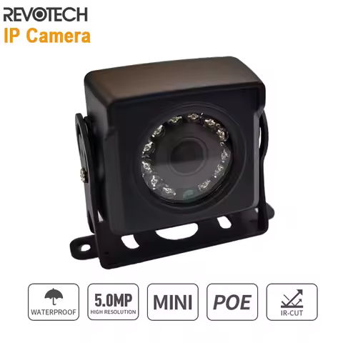 5MP Mini IP Camera Outdoor Waterproof Security System Camera IR Night Vision Video Surveillance Cam