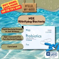 YEE Nitrifying Bacteria Powder Aquarium Fish Tank Ammonia Remover Water Purifier 5pcs 硝化菌
