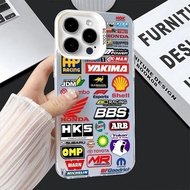 Car Label Case for iPhone17Pro Max 16 15 14 12 11 Pro Max 13 XR 7 8Plus 7 Shockproof Casing Dustproo