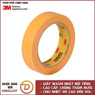 High quality heat-resistant and waterproof single-sided washi paper tape 3M 243J Cut glue as require