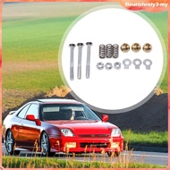 [Flourish] Rear Door Hinge Kit Bushing Repair Kit Sturdy Easy to Install Professional Hinge