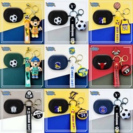 For EarFun Air 2 NC Earphone Silicone Case Ball Boy Cute Earbuds Soft Protective Headphone Cover Hea