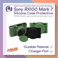 Silicone Case for sony RX100 Mark 7 (RX100vii Rubber Cover) Soft Silicone Cover for RX 100 M vii