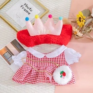 30cm Yellow Duck Clothes Plush Clothes Doll Skirt Plush Doll Accessories