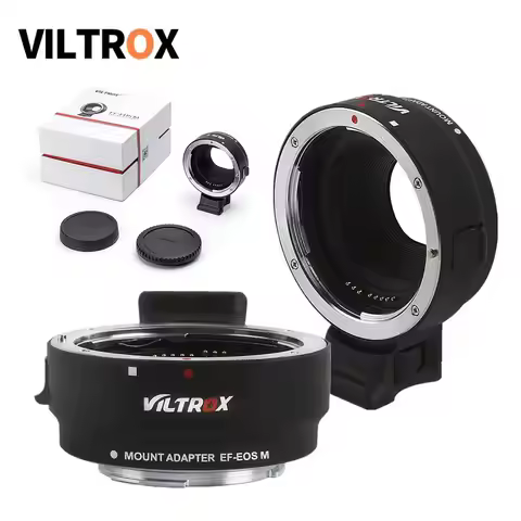 Viltrox EF-EOS M Electronic Auto Focus Lens Adapter for Canon EOS EF EF-S Lens to EOS M EF-M M2 M3 M