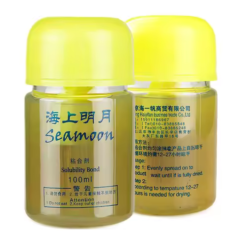 Haifu Sea Moon Professional Table Tennis Solubility Bond Booster Oil for Increasing Elasticity of Ru