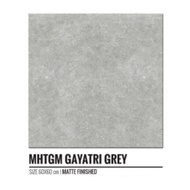 IKEMA GRANIT 60X60 GRADE A KUALITAS 1 GAYATRI GREY MATT/METER