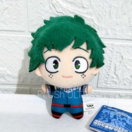 GANTUNGAN Chibigurumi Midoriya Izuku Deku My Hero Academia BNHA/MHA Anime Plush Keychain Doll Keychain