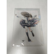 [Anime L-Shaped File] B5 size Akebi-chan no Sailor Fuku Tora no Ana pre-order bonus clear file