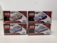 Takara Tomica 迪士尼反斗車王 閃電王麥坤 銀色賽車系列 4架一套